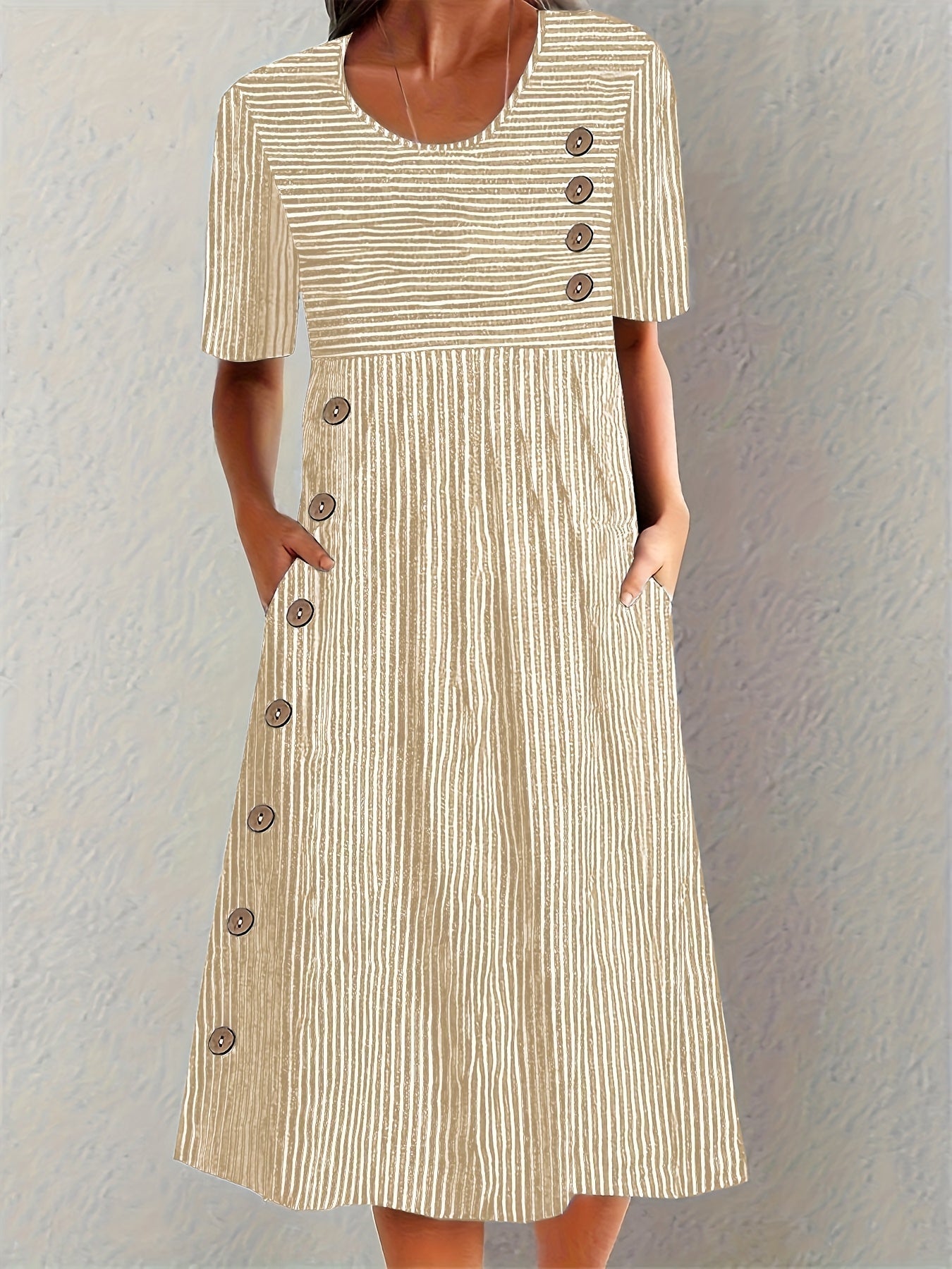 Leviana™ | Striped Summer Dress