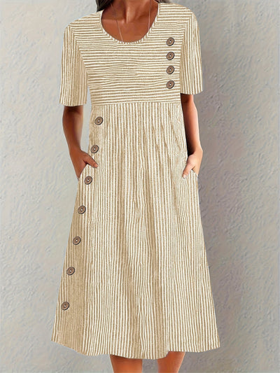 Leviana™ | Striped Summer Dress