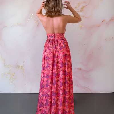 Vera | Elegant Dress with Floral Print that Celebrates Feminine Grace