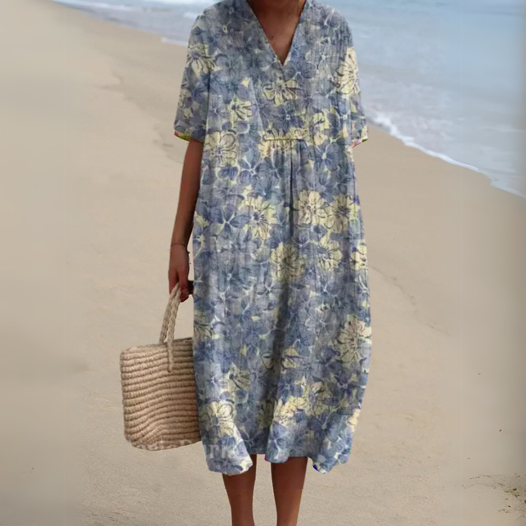 Audrey - Elegant Floral Dress