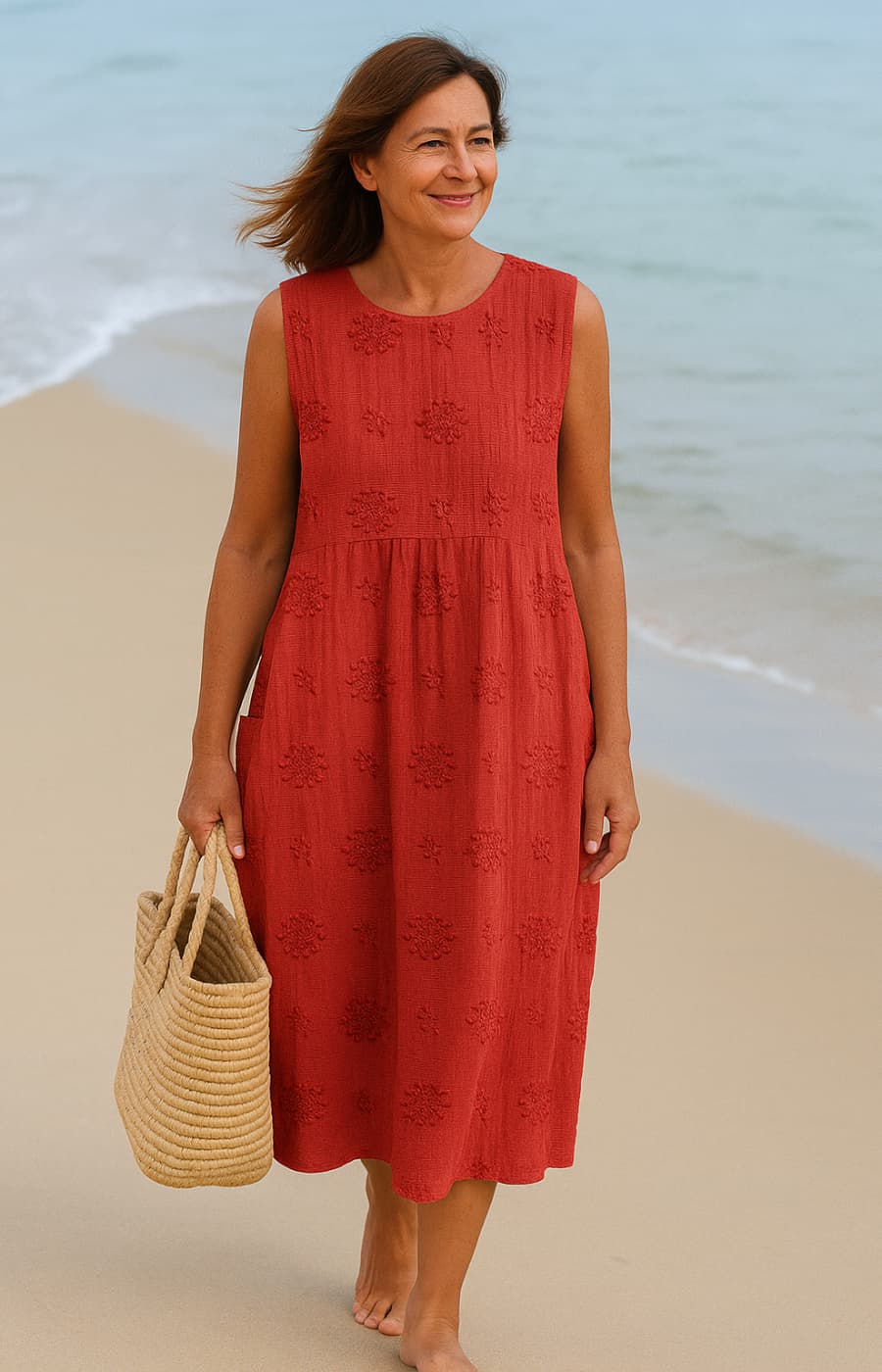 SAPHYRI – ELEGANT STYLISH MIDI DRESS