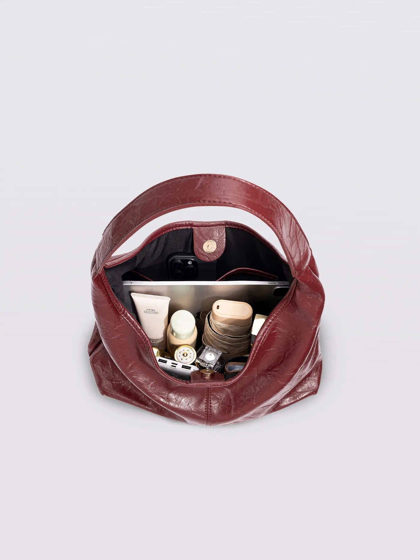 Scarlett Distressed Leather Tote