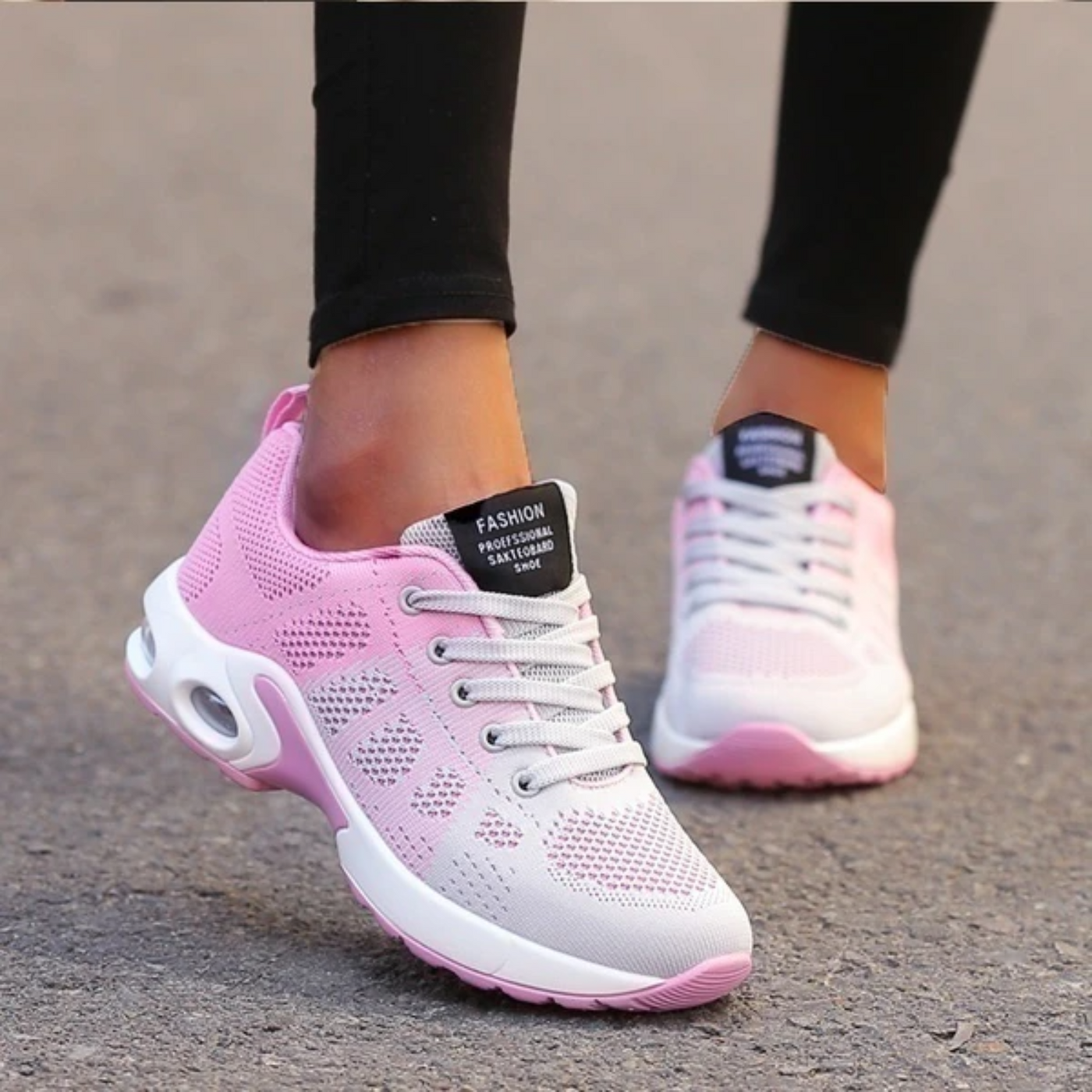 Women's Walking Shoes - Lightweight Cushioned Sneakers for All-Day Comfort