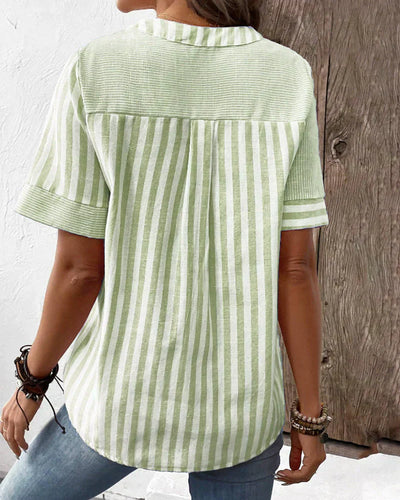 Ariana | Casual Striped Top