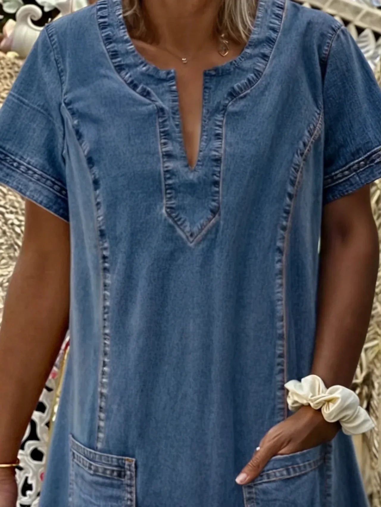 Leviana® | Soft Denim Dress