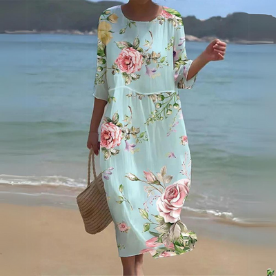 Miranda Stylish Floral Maxi Dress