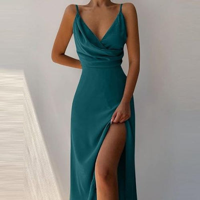 Haven™ | Elegant Satin Dress