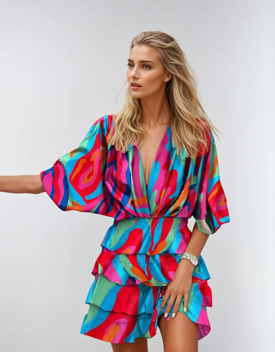 Carmen - Mini Boho Dress