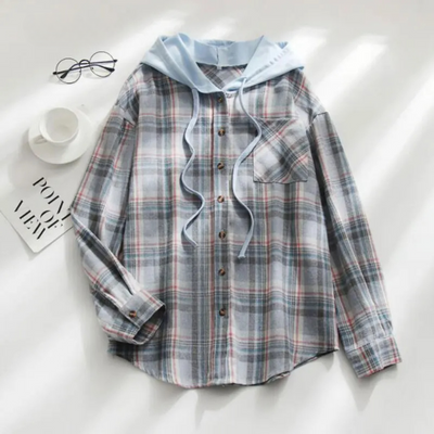 Ceryst Checked Women's Cardigan