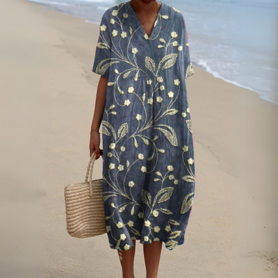 Audrey - Elegant Floral Dress