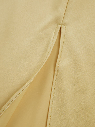 Celeste Moonlit Glam Satin Maxi Dress