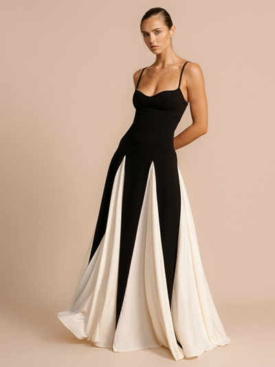 Arden Bold Block Maxi Dress