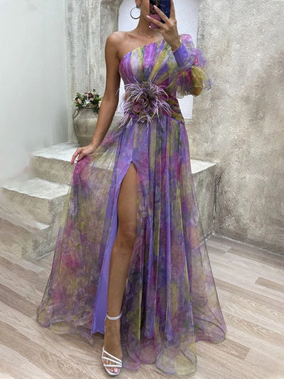 Amelia - Elegant Split Dress