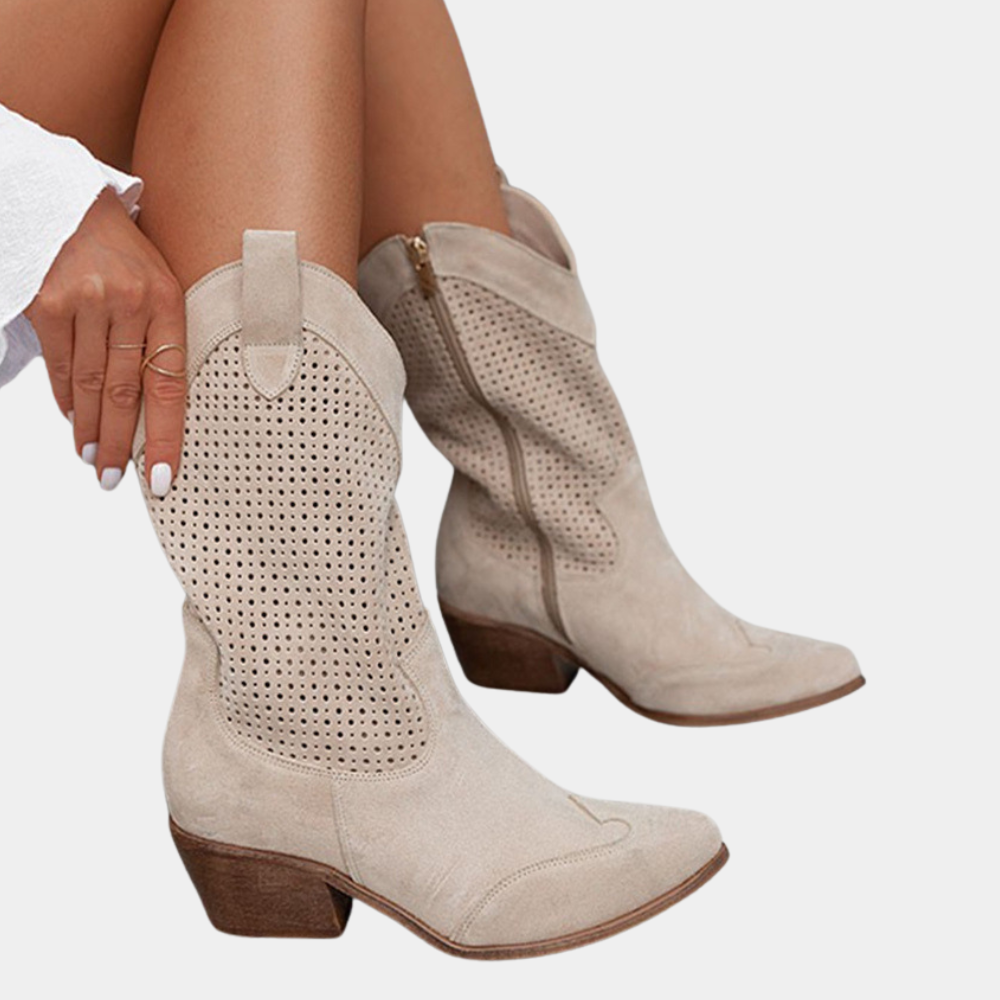 Rachel Cowboy Style Orthopedic Boots