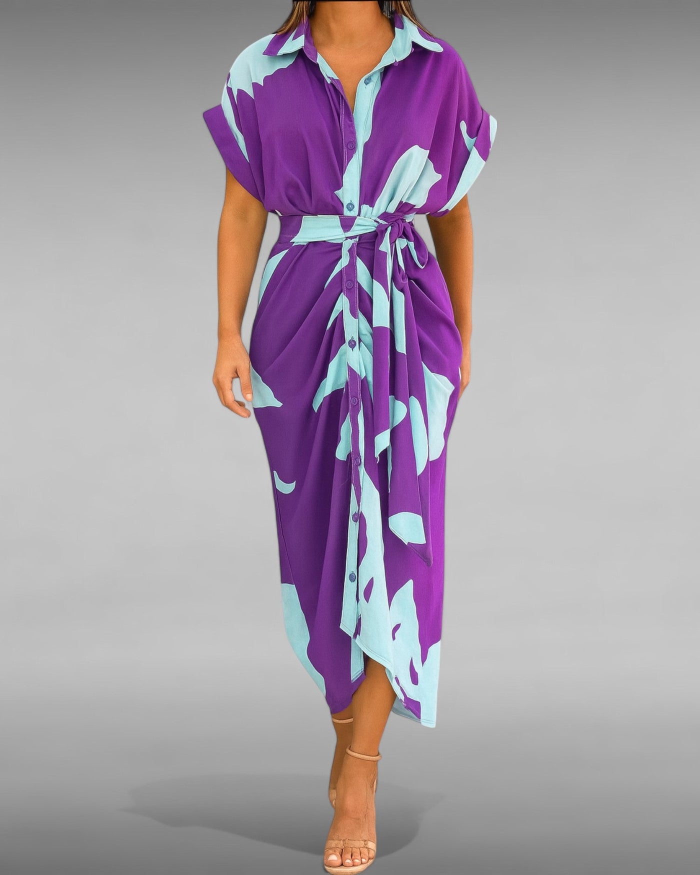 Maëva | Draped Summer Dress
