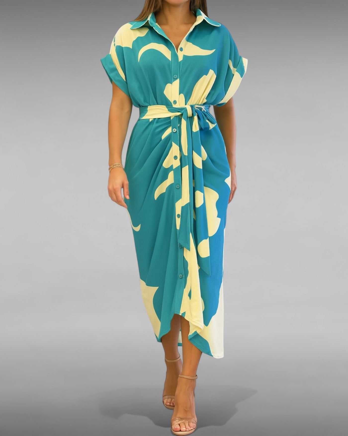 Maëva | Draped Summer Dress