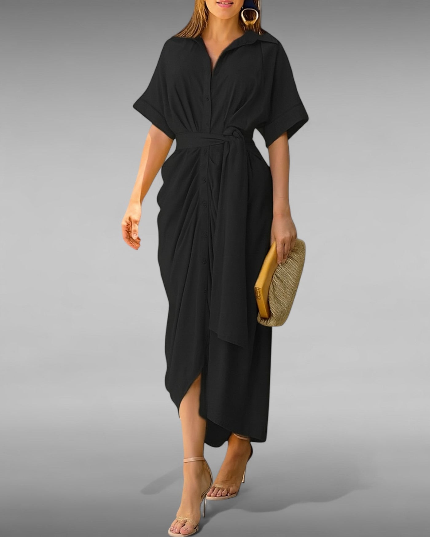Maëva | Draped Summer Dress