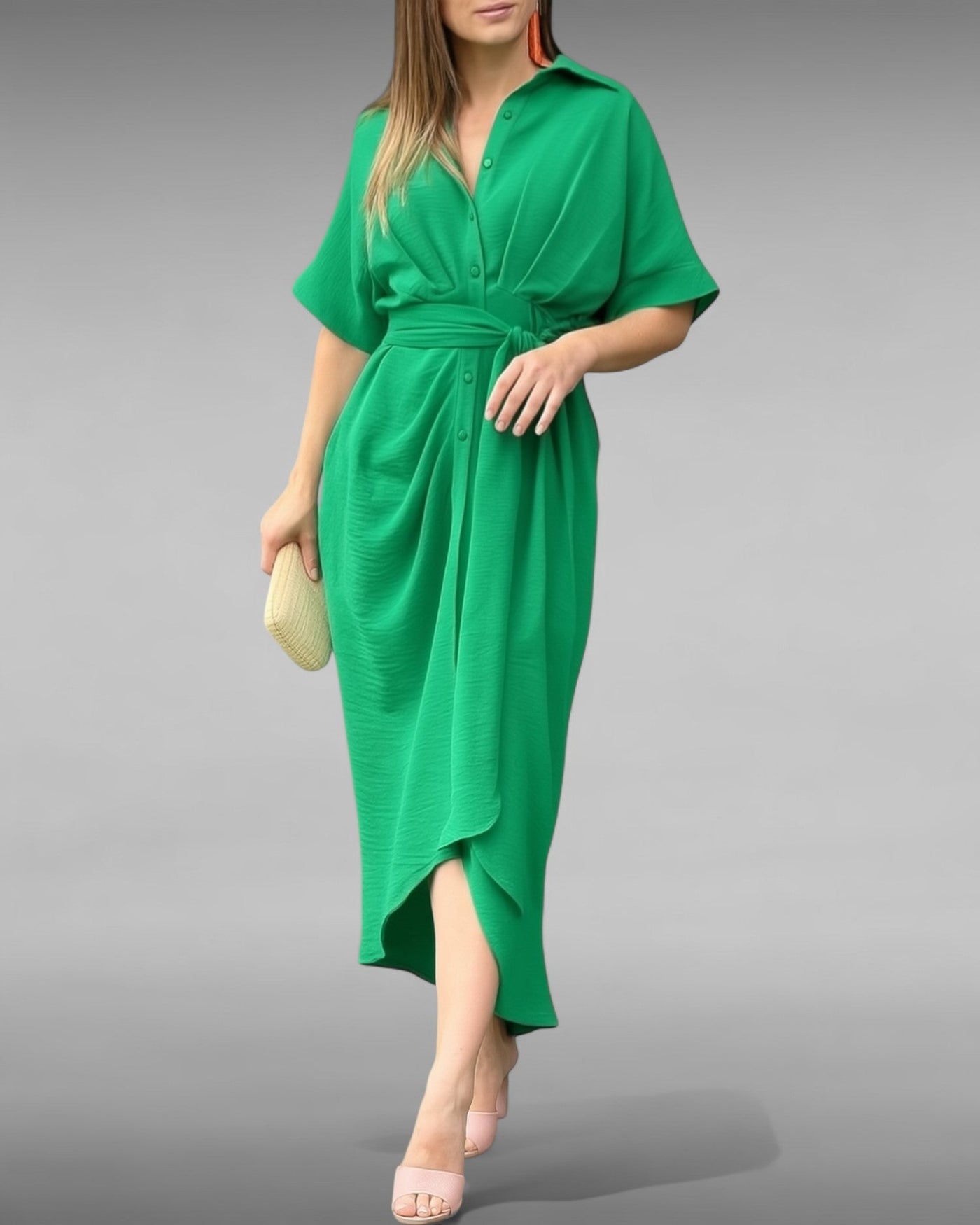 Maëva | Draped Summer Dress
