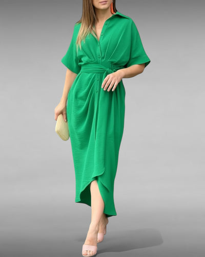 Maëva | Draped Summer Dress