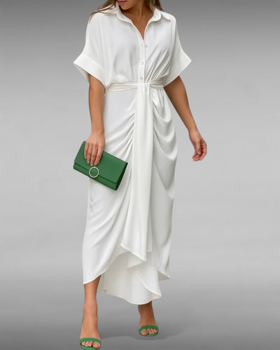 Maëva | Draped Summer Dress