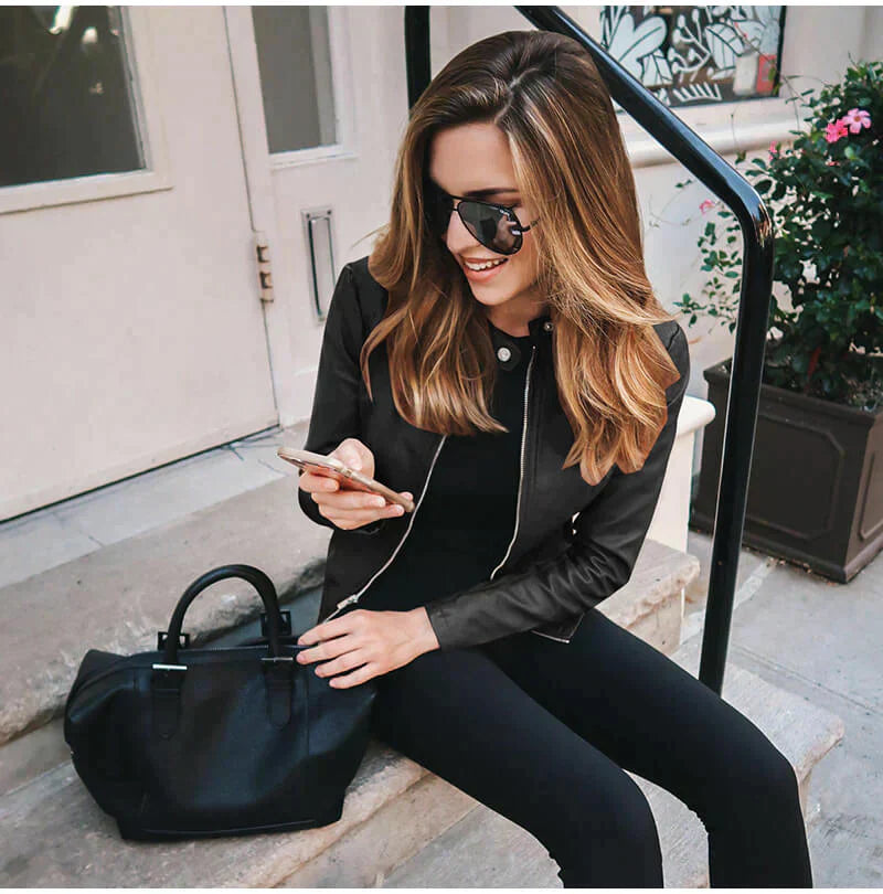 Sophia Italian Leather Jacket