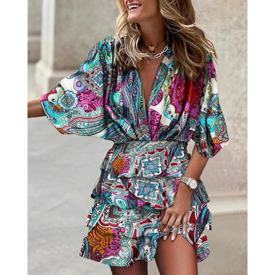 Carmen - Mini Boho Dress