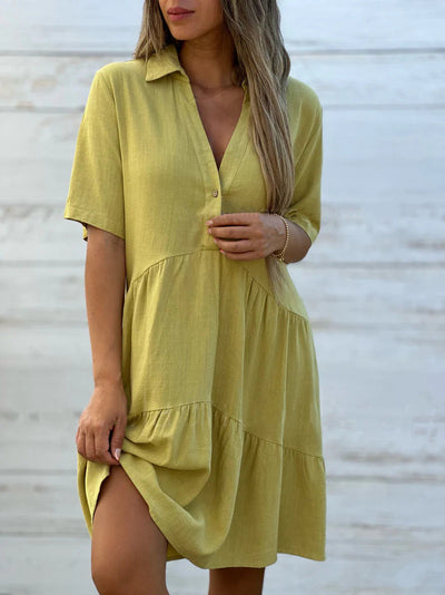 Elise | Casual Summer Linen Dress
