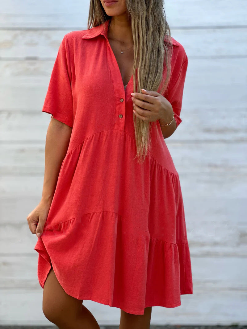 Elise | Casual Summer Linen Dress