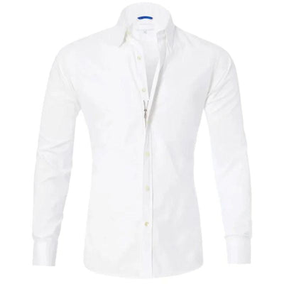 Leo Crease-resistant Zip-up Shirt