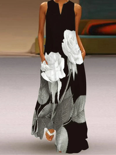 Aurelia | A-Line Butterfly Floral Dress