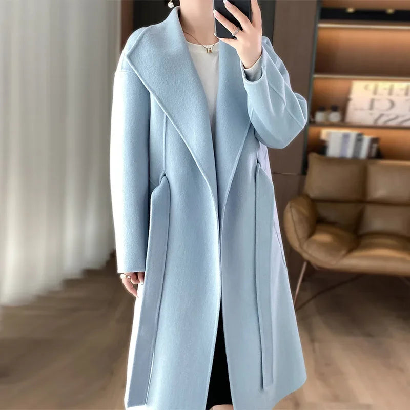 Casmira Belted Coat