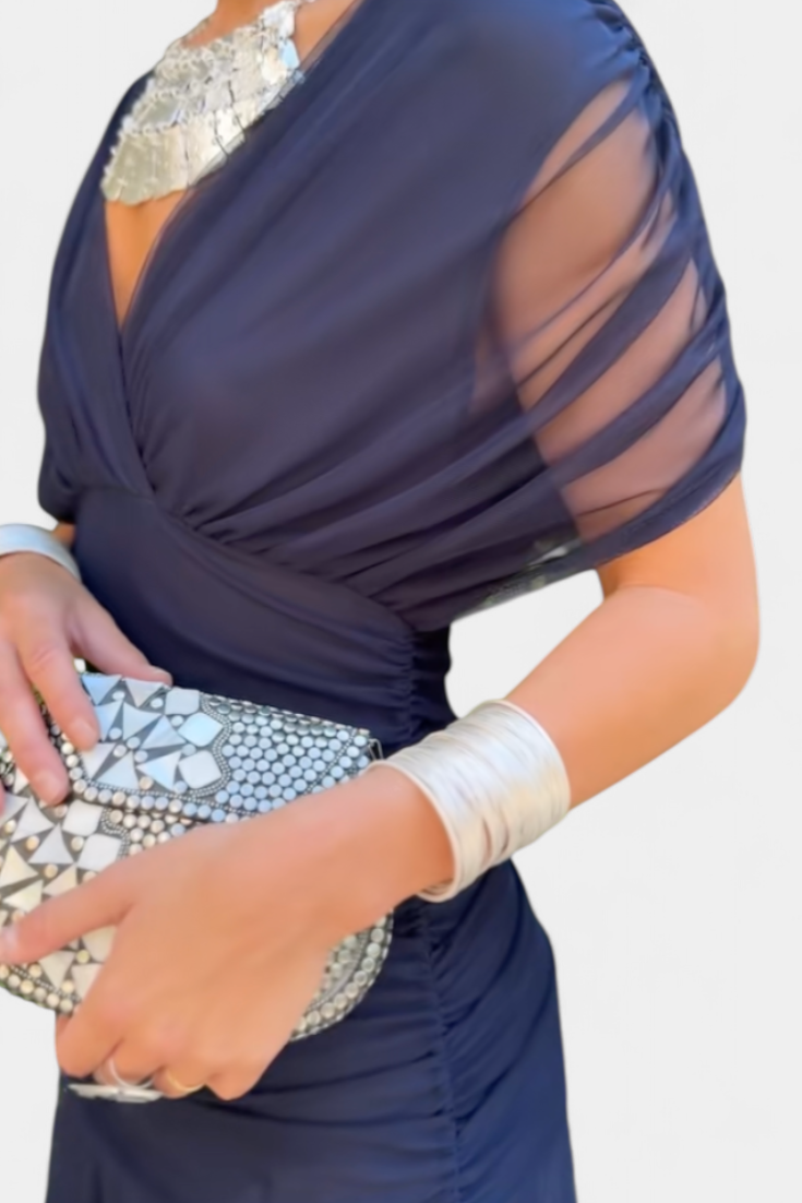 Lisa | Long Floral Print Dress