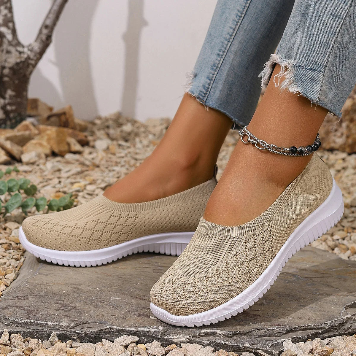 Sofina - Anti-Slip Breathable Slip-ons