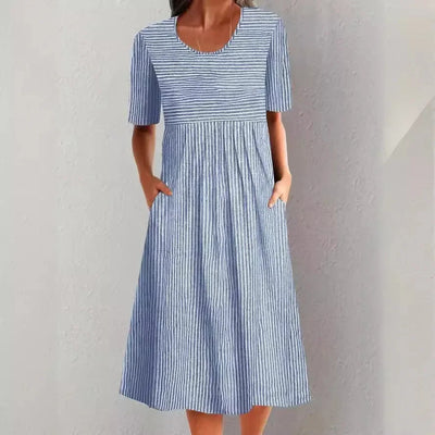 Leviana™ | Casual Striped Summer Dress