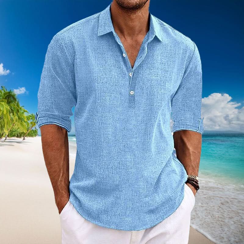 Tyler™ - Casual Linen Shirt