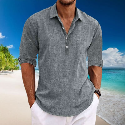 Tyler™ - Casual Linen Shirt
