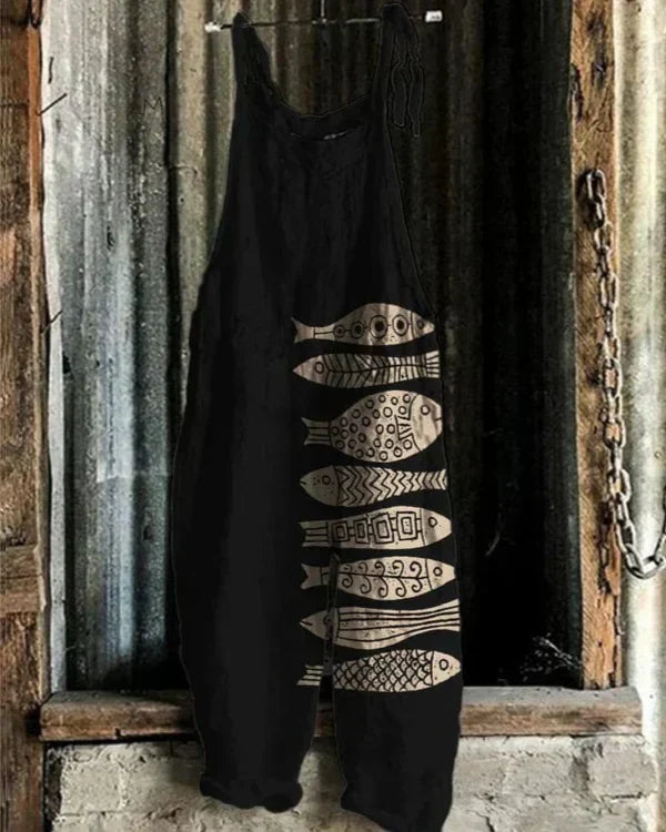 Marini™ | Japanese Style Fish Jumpsuit