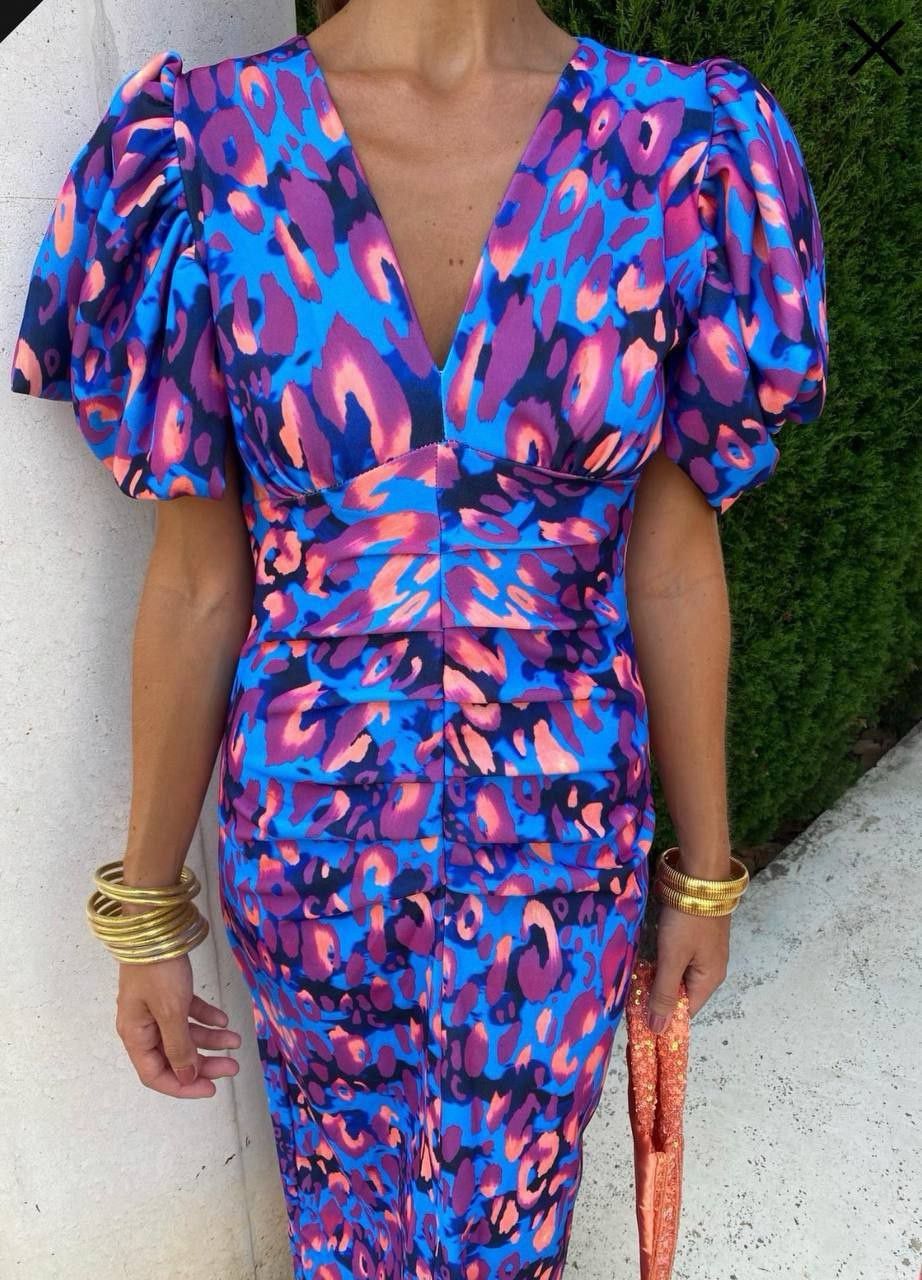 Élodie | Long and Colourful Dress