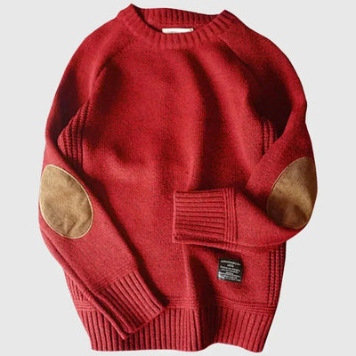 Alaric | Vintage Elbow-Patch Sweater