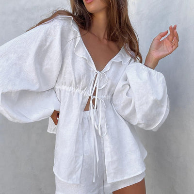 Evienne | Romantic Two-Piece Lounge Set