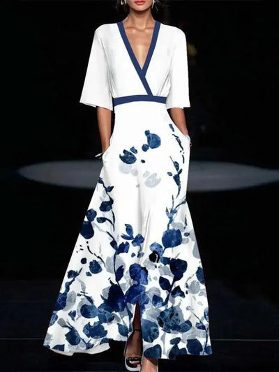 MIRIAM | Elegant Short-Sleeved Dress