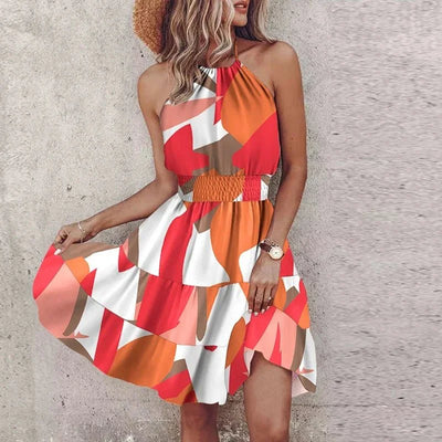 Selene | Chic Halter Dress