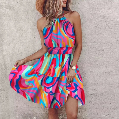 Selene | Chic Halter Dress