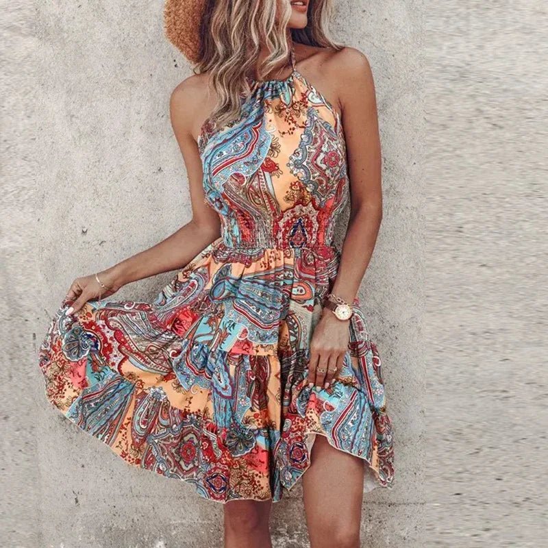 Selene | Chic Halter Dress