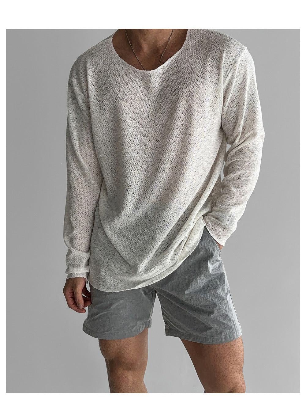 Asher | Relaxed Long-Sleeve Men’s Shirt