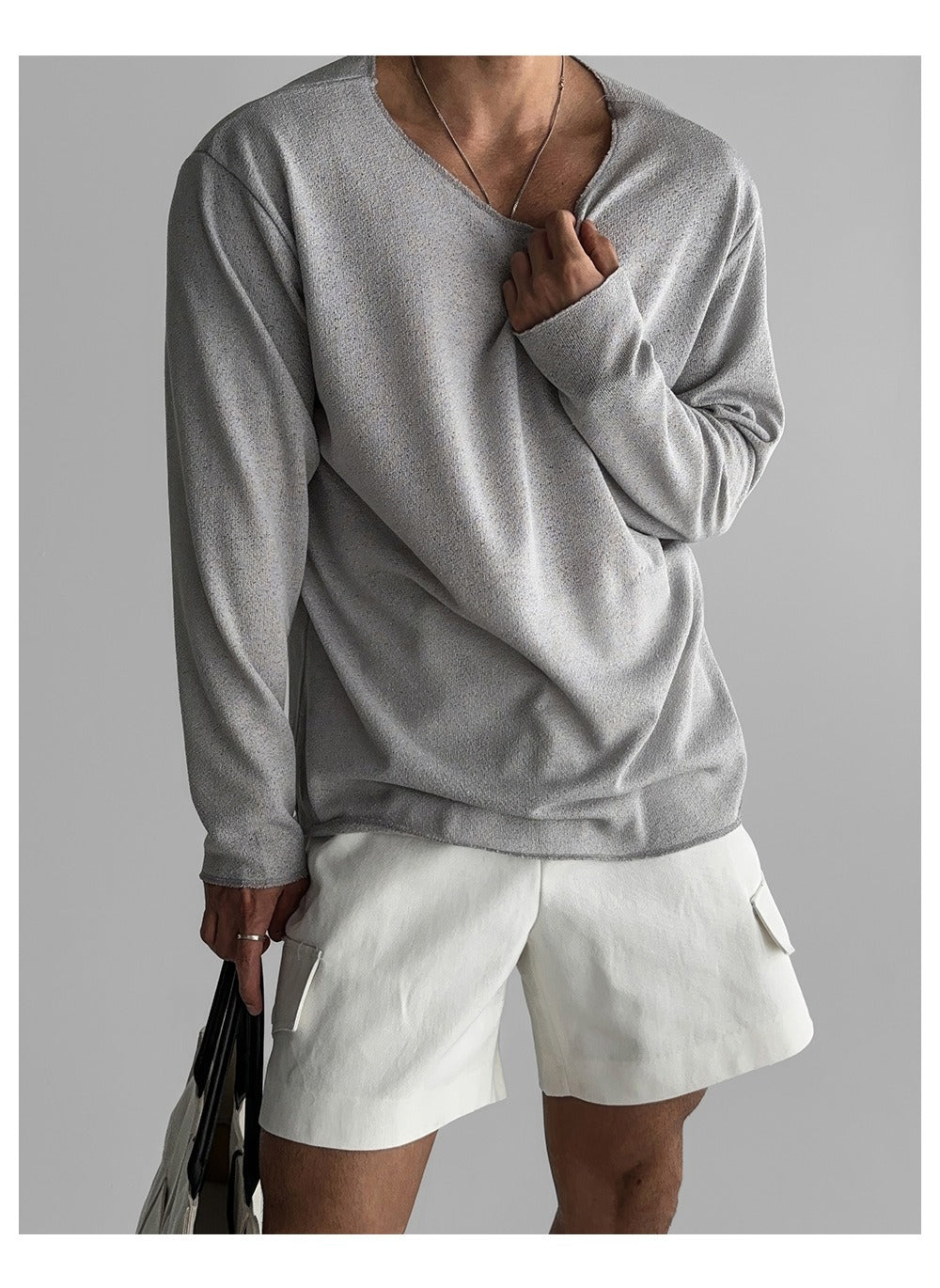 Asher | Relaxed Long-Sleeve Men’s Shirt