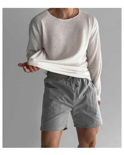 Asher | Relaxed Long-Sleeve Men’s Shirt