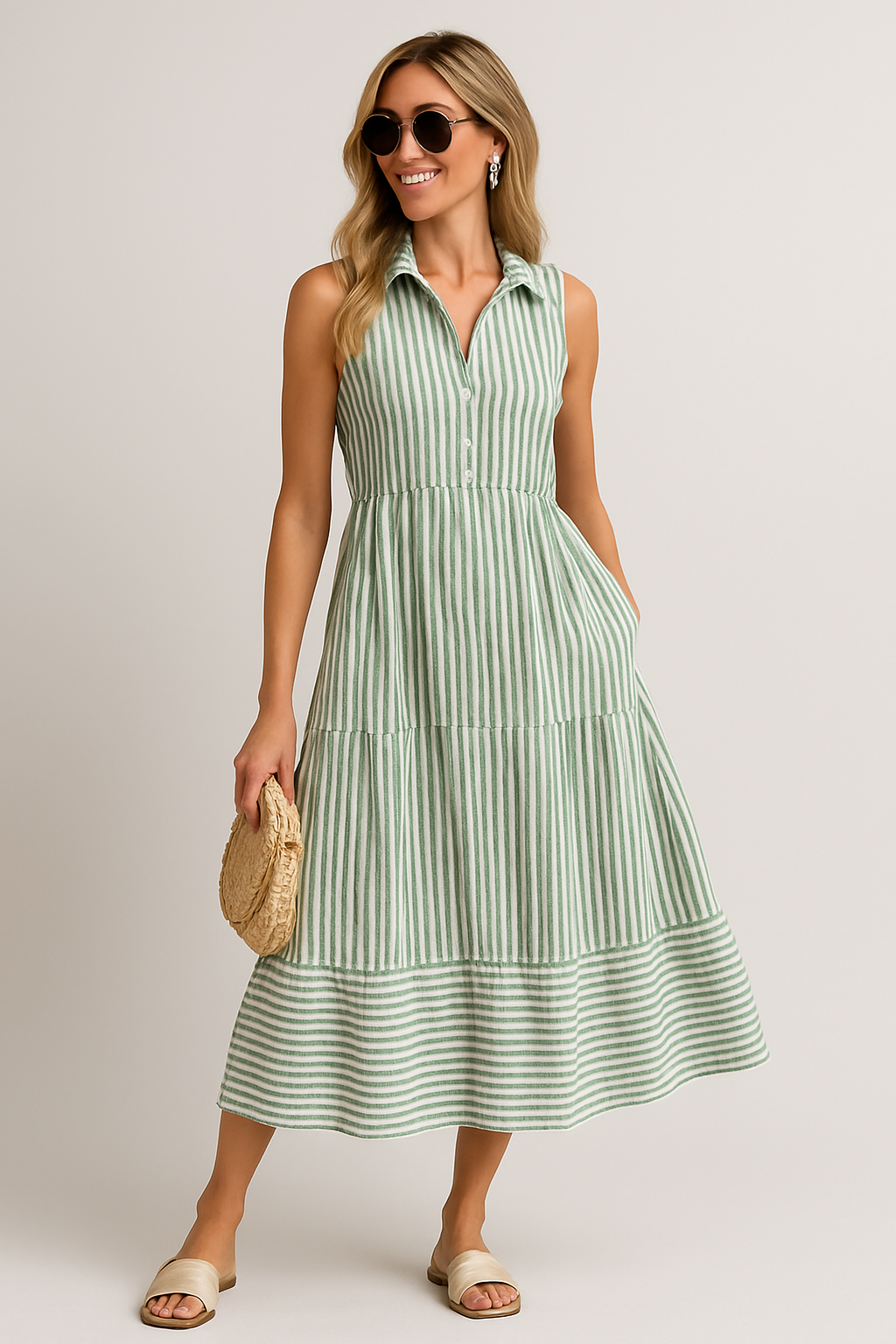 Elise | Vintage Shirt Dress