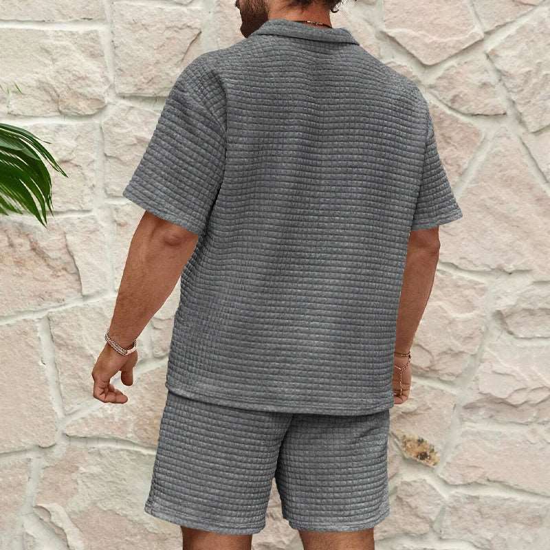 Casual waffle 2 set piece