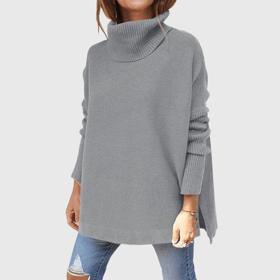 Delara | Oversized Turtleneck Sweater